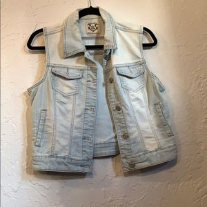 Denim vest